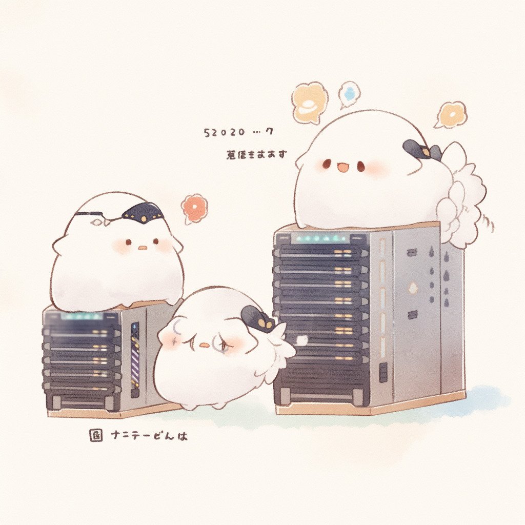 **a kawaii computer using a data center --style cute --niji 5** - Image #1